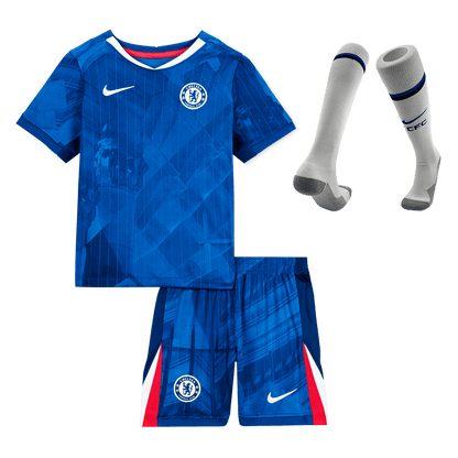 Conjunto Infantil Completo Chelsea 2025/26 Primera Equipación Kids-Camisetas Pasion Shop