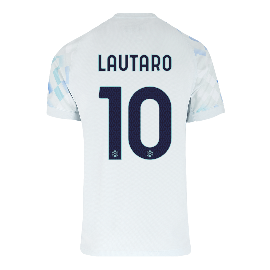 Camiseta LAUTARO #10 Inter Milan 2025/26 Segunda Equipación - Versión Hincha