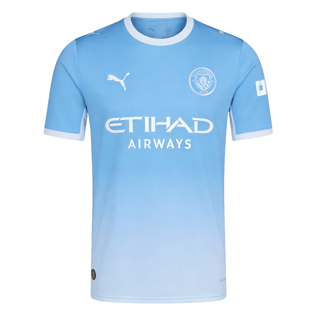 Camiseta RODRIGO #16 Manchester City 2026/27 Primera Equipación - Versión Hincha