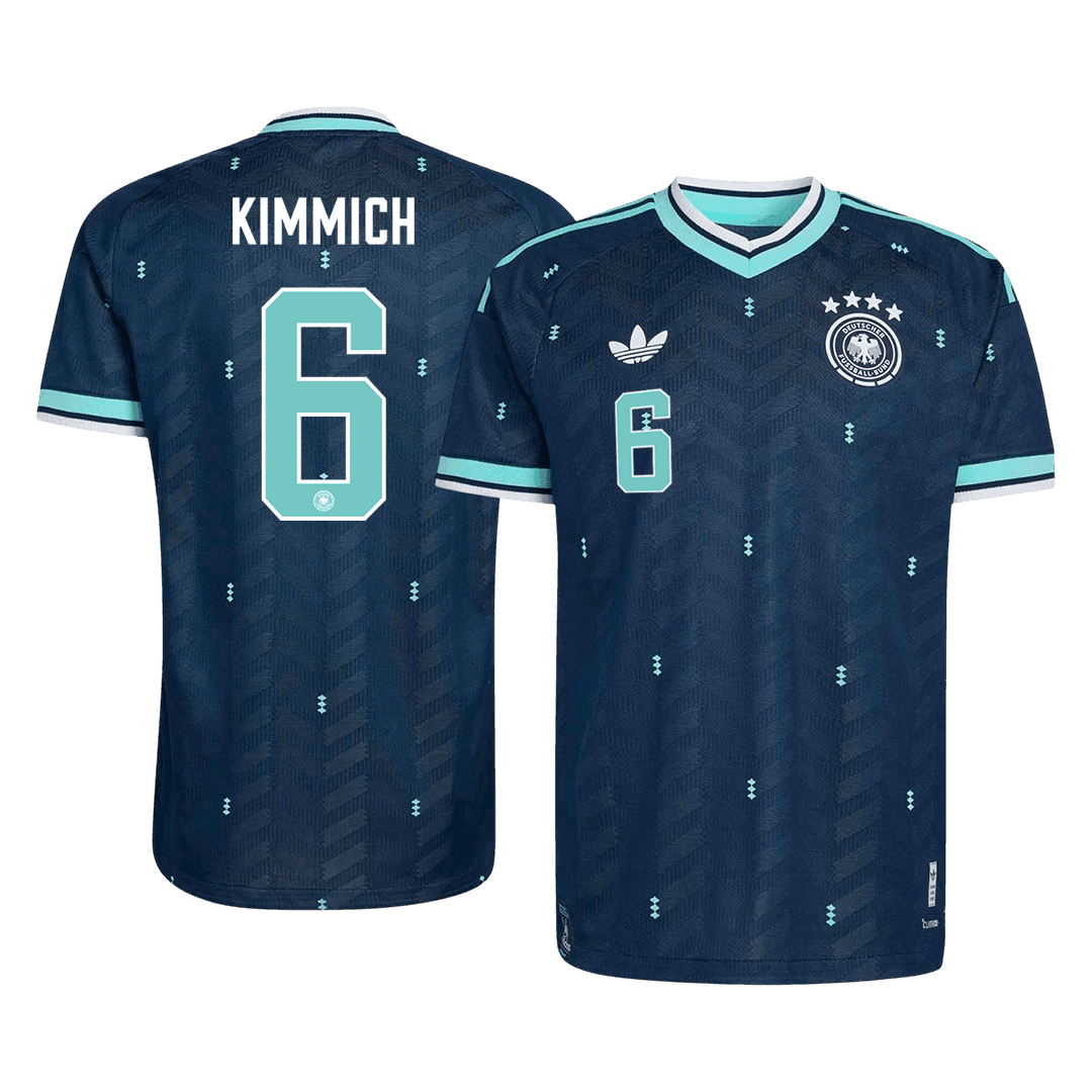 Camiseta Auténtica KIMMIC #6 Germany 2026 Segunda Equipación Copa del Mundo -Versión Jugador