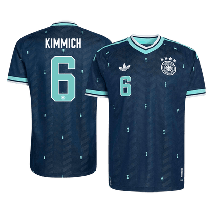Camiseta Auténtica KIMMIC #6 Germany 2026 Segunda Equipación Copa del Mundo -Versión Jugador