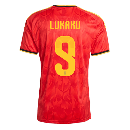 Camiseta LUKAKU #9 Belgium 2026 Primera Equipación Copa del Mundo - Versión Hincha