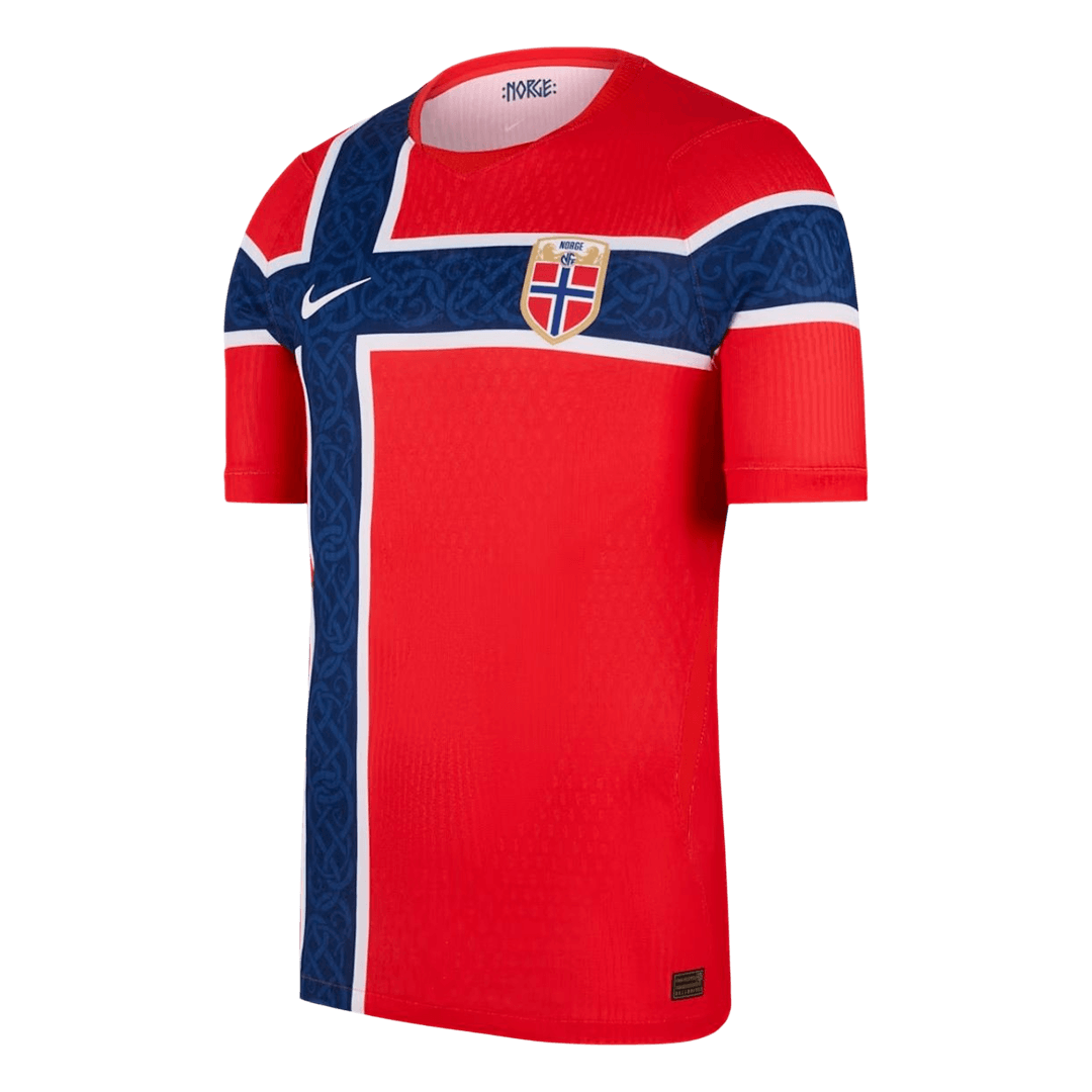 Camiseta Auténtica Norway 2026 Primera Equipación Copa del Mundo -Versión Jugador