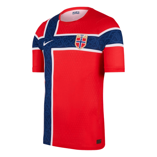 Camiseta Auténtica Norway 2026 Primera Equipación Copa del Mundo -Versión Jugador