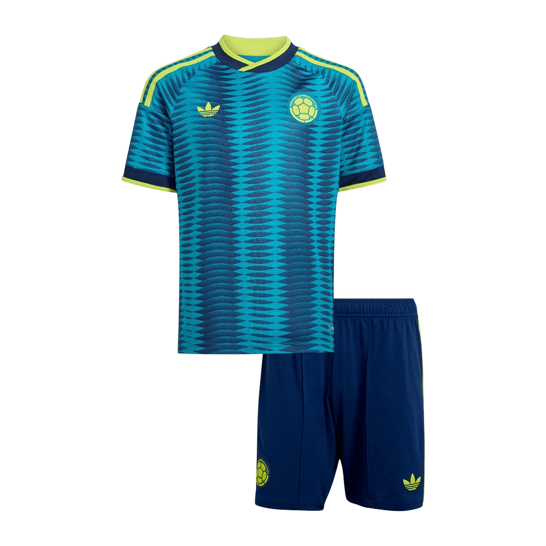 Conjunto Infantil Colombia 2026 Segunda Equipación Copa del Mundo