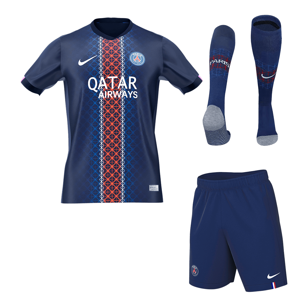 Calidad Premium Conjunto Completo PSG 2025/26 Primera Equipación-Camisetas Pasion Shop