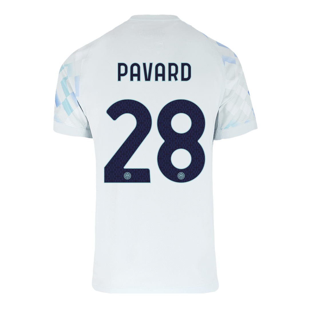 Camiseta PAVARD #28 Inter Milan 2025/26 Segunda Equipación - Versión Hincha