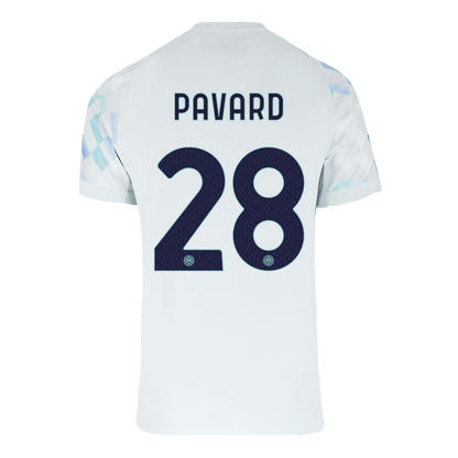 Camiseta PAVARD #28 Inter Milan 2025/26 Segunda Equipación - Versión Hincha