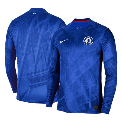 Camiseta Manga Larga Chelsea Primera Equipación 2025/26-Versión Hincha