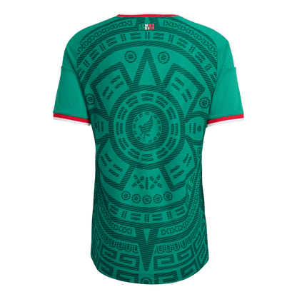 Camiseta Auténtica Mexico 2026 Primera Equipación Copa del Mundo -Versión Jugador