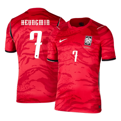 Camiseta HEUNGMIN #7 South Korea 2026 Primera Equipación Copa del Mundo - Versión Hincha