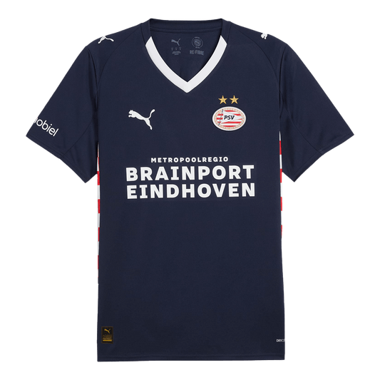 Camiseta PSV Eindhoven 2025/26 Segunda Equipación-Versión Hincha
