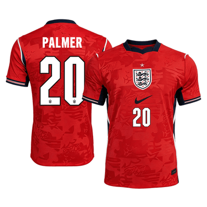 Camiseta Auténtica PALMER #20 England 2026 Segunda Equipación Copa del Mundo -Versión Jugador