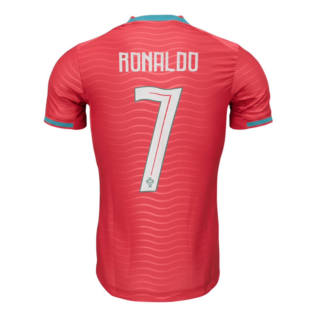 Camiseta Auténtica RONALDO #7 Portugal 2026 Primera Equipación Copa del Mundo -Versión Jugador