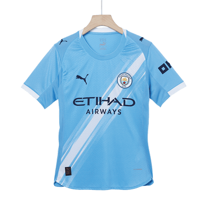 Camiseta Auténtica DE BRUYNE #17 Manchester City 2025/26 Primera Equipación-Versión Jugador
