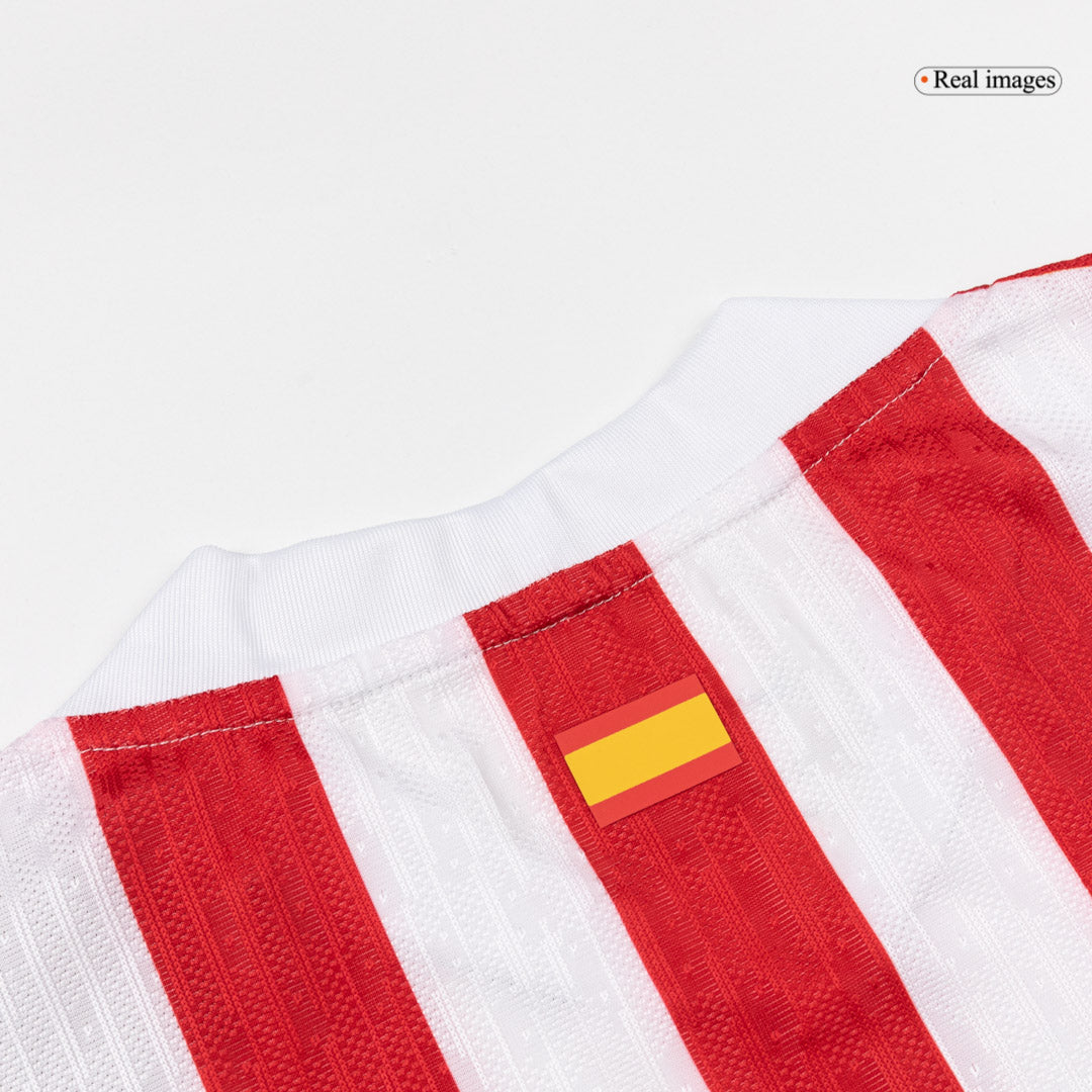Camiseta Auténtica SØRLOTH #9 Atletico Madrid 2025/26 Primera Equipación -Versión Jugador