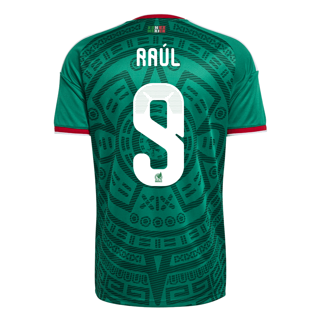 Camiseta Raúl #9 Mexico 2026 Primera Equipación Copa del Mundo - Versión Hincha