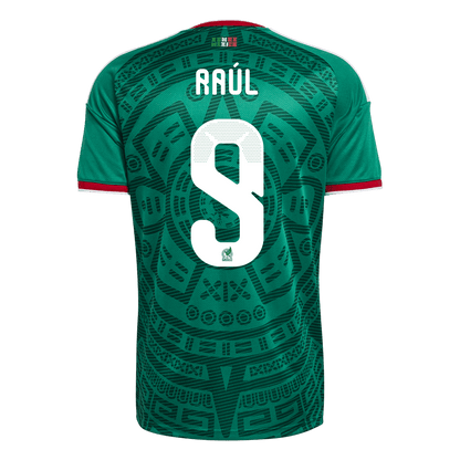 Camiseta Raúl #9 Mexico 2026 Primera Equipación Copa del Mundo - Versión Hincha