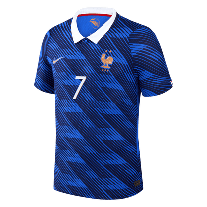 Camiseta Auténtica DEMBELE #7 France 2026 Primera Equipación Copa del Mundo -Versión Jugador