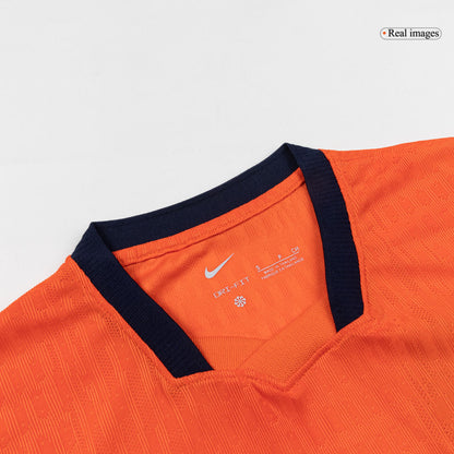 Camiseta Auténtica F.DE JONG #21 Netherlands 2026 Primera Equipación Copa del Mundo -Versión Jugador