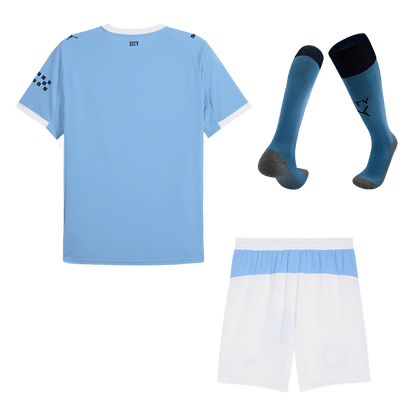 Calidad Premium Conjunto Completo Manchester City 2025/26 Primera Equipación