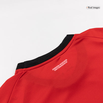 Camiseta GREGORITSCH #11 Austria 2026 Primera Equipación Copa del Mundo - Versión Hincha