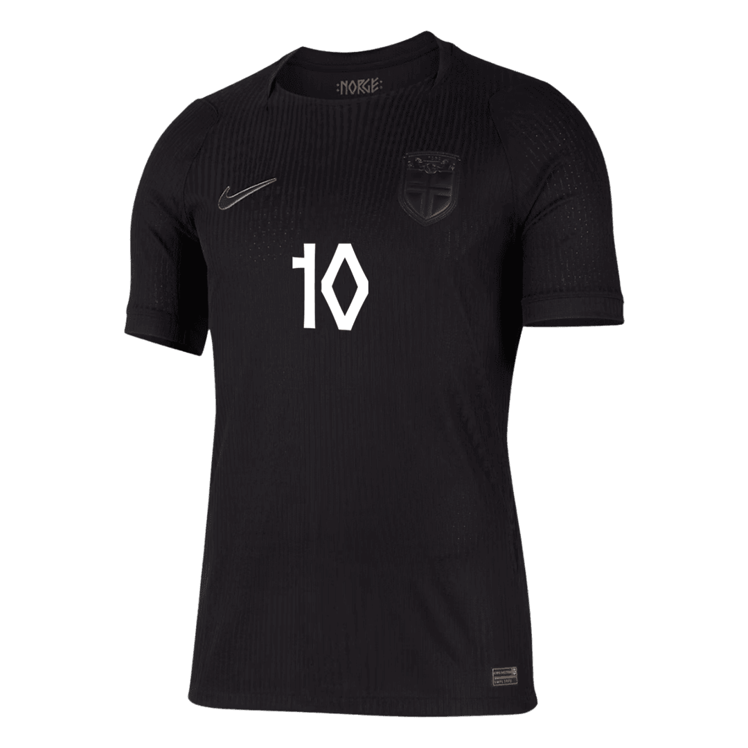 Camiseta Auténtica ØDEGAARD #10 Norway 2026 Segunda Equipación Copa del Mundo -Versión Jugador
