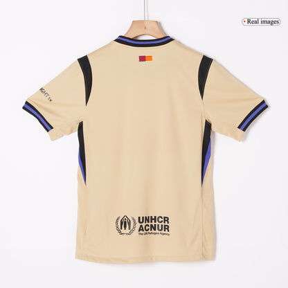 UCL Camiseta RAPHINHA #11 Barcelona 2025/26 Segunda Equipación-Versión Hincha