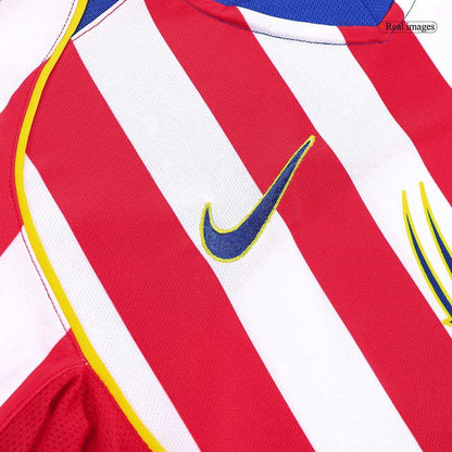 Camiseta Retro 2004/05 Atlético de Madrid Primera Equipación
