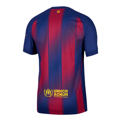 Camiseta Auténtica Barcelona 2025/26 Primera Equipación -Versión Jugador