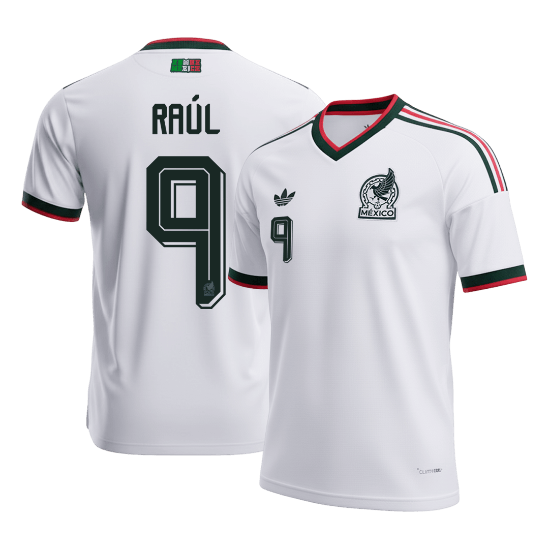 Camiseta RAÚL #9 Mexico 2026 Segunda Equipación Copa del Mundo - Versión Hincha