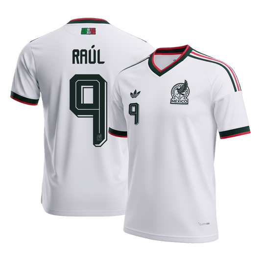 Camiseta RAÚL #9 Mexico 2026 Segunda Equipación Copa del Mundo - Versión Hincha