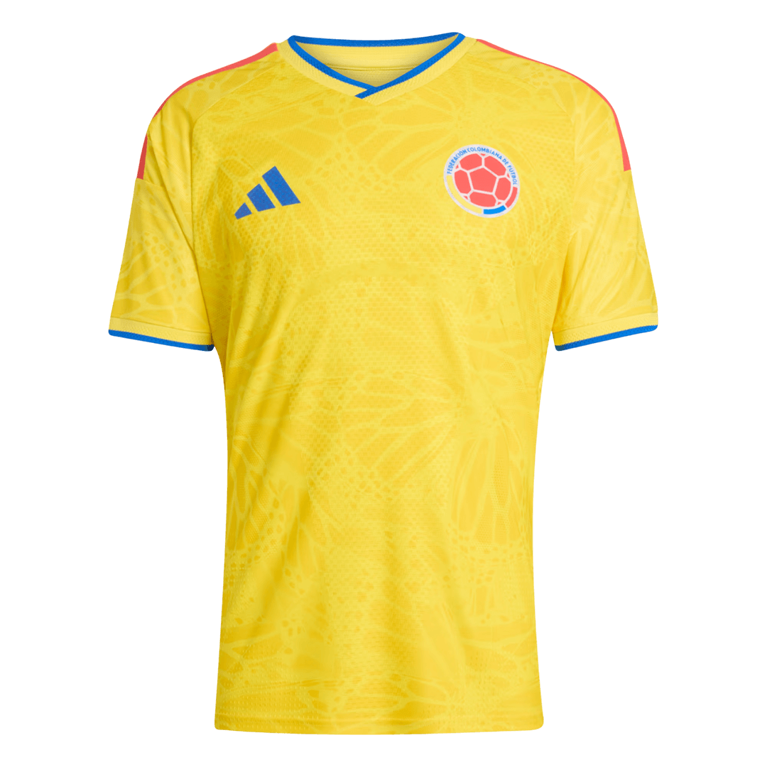 Camiseta Auténtica Colombia 2026 Primera Equipación Copa del Mundo -Versión Jugador