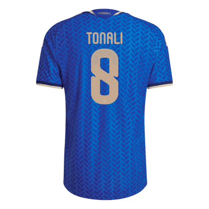 Camiseta Auténtica TONALI #8 Italy 2026 Primera Equipación Copa del Mundo -Versión Jugador