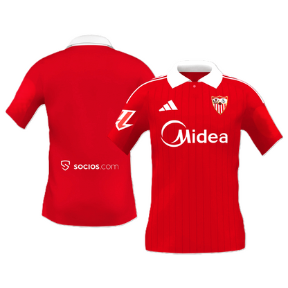 Camiseta Sevilla 2025/26 Segunda Equipación - Versión Hincha