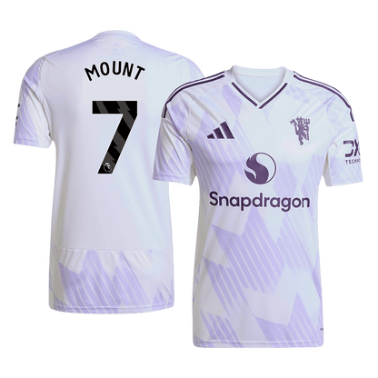 Camiseta MOUNT #7 Manchester United 2025/26 Segunda Equipación - Versión Hincha