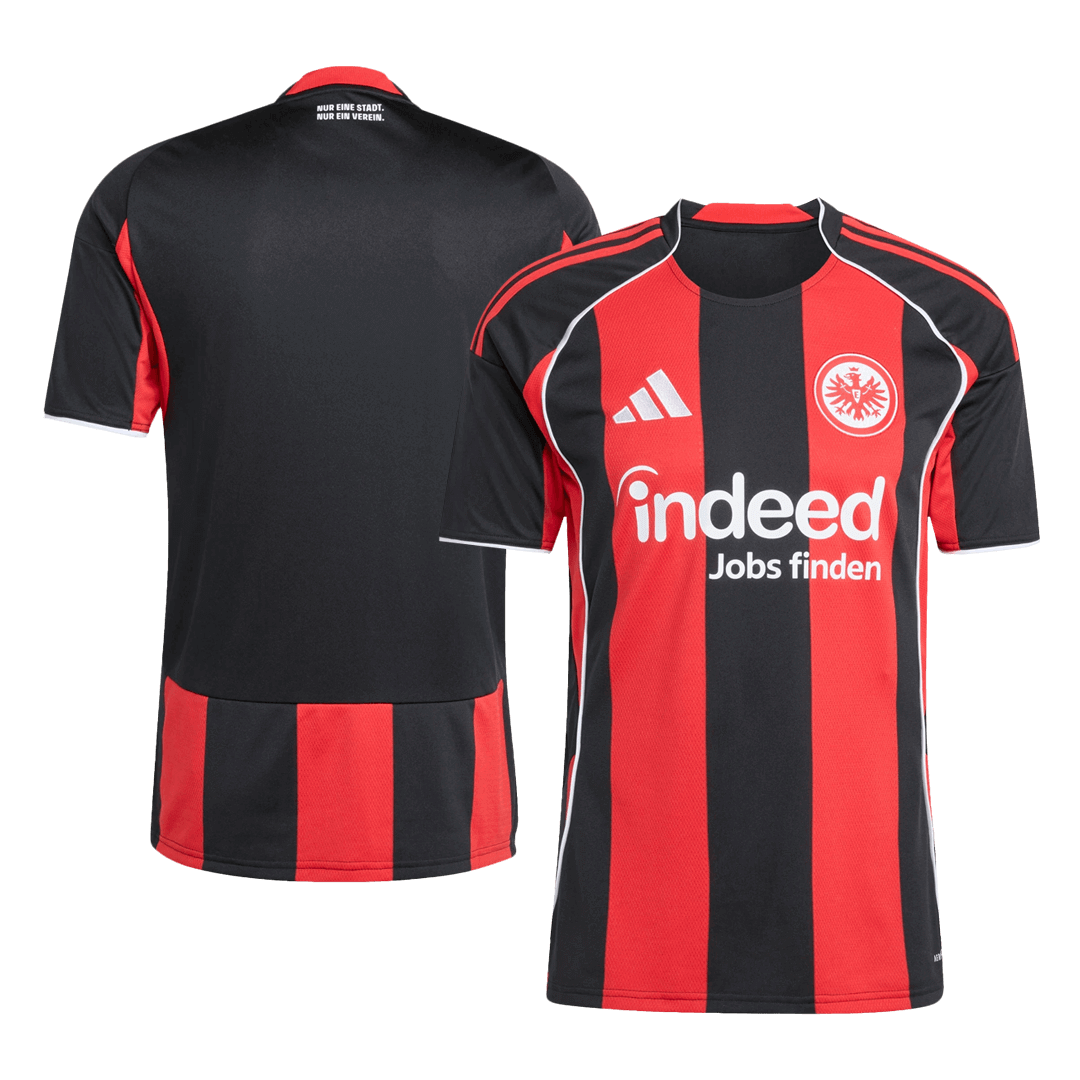 Camiseta Eintracht Frankfurt 2025/26 Primera Equipación - Versión Hincha