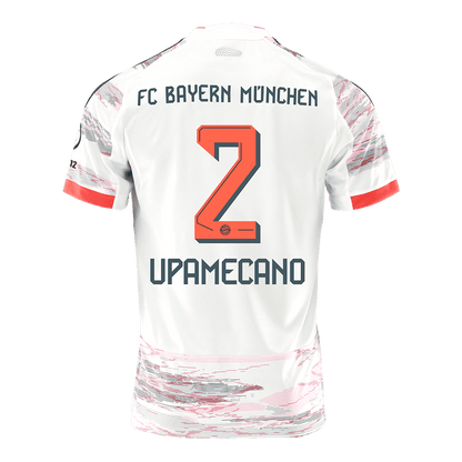 Camiseta UPAMECANO #2 Bayern Munich 2025/26 Segunda Equipación - Versión Hincha