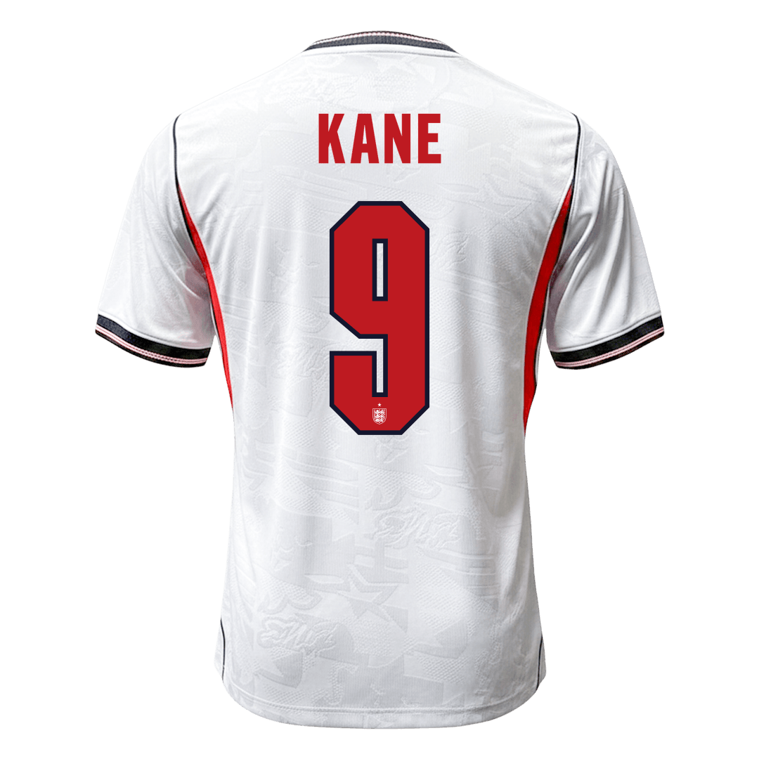 Camiseta Auténtica KANE #9 England 2026 Primera Equipación Copa del Mundo -Versión Jugador