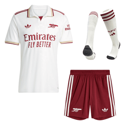 Conjunto Completo Arsenal 2025/26 Tercera Equipación