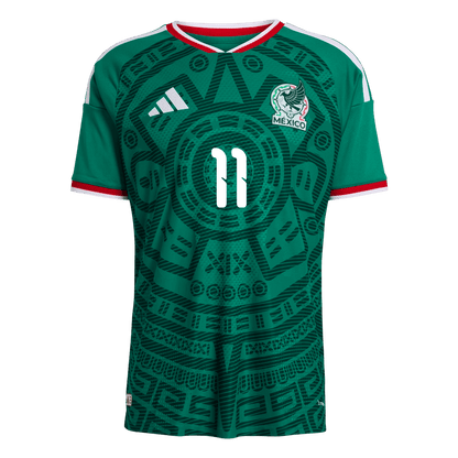 Camiseta Auténtica S.GIMENEZ #11 Mexico 2026 Primera Equipación Copa del Mundo -Versión Jugador