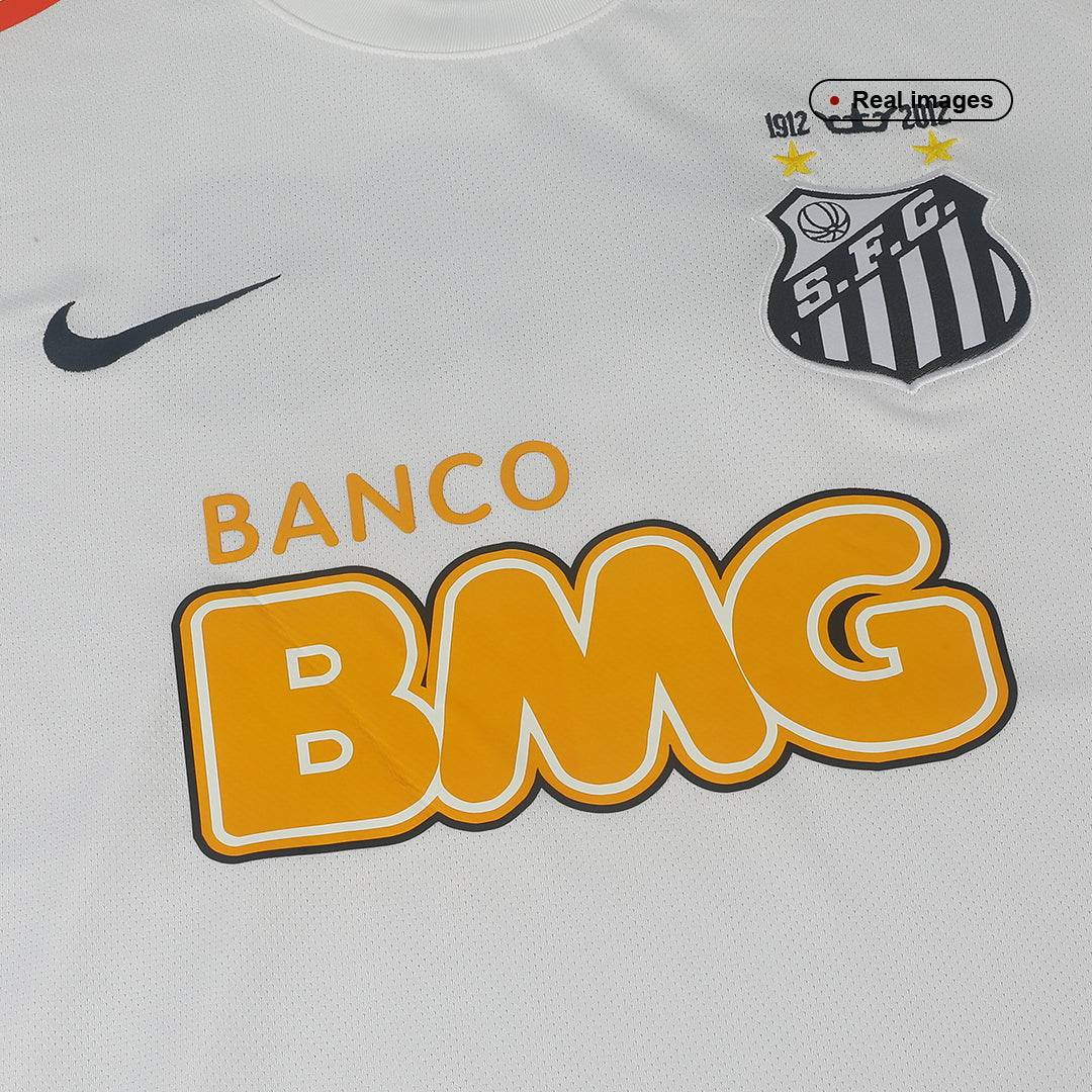 Retro 2012 NEYMAR JR #11 Santos FC Primera Equipación