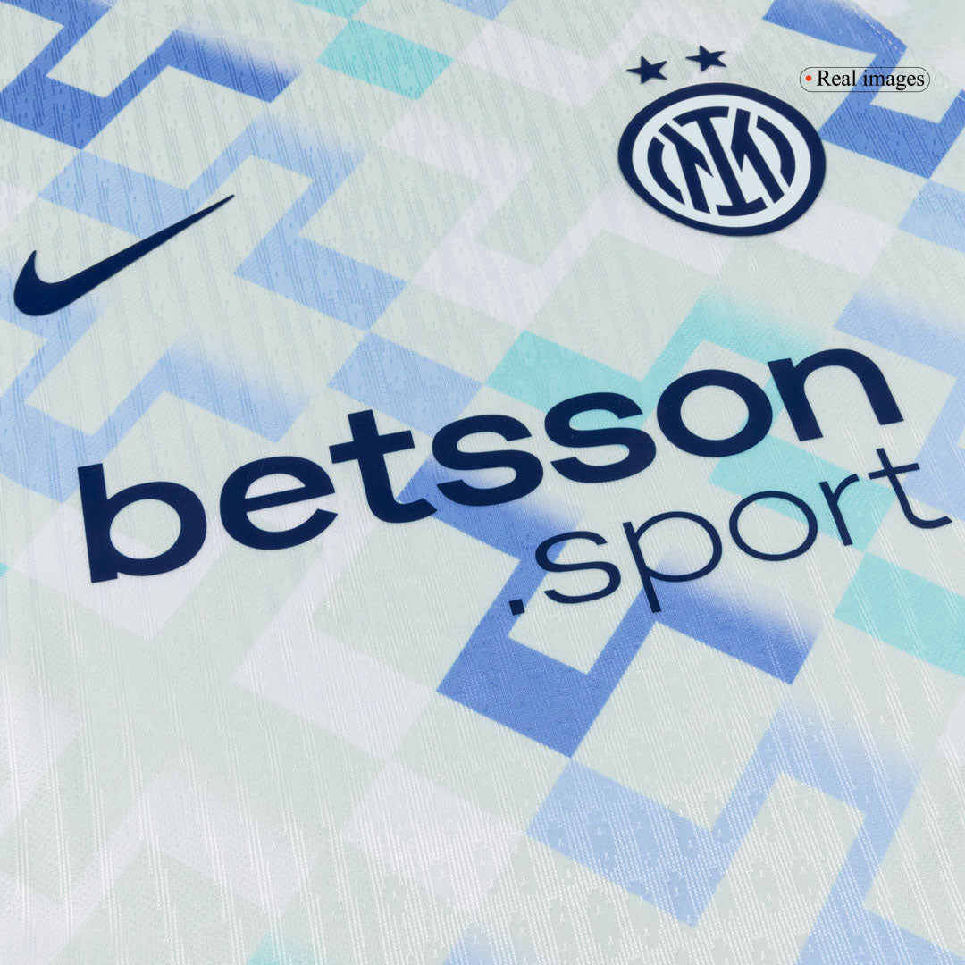 Camiseta Auténtica DUMFRIES #2 Inter Milan 2025/26 Segunda Equipación -Versión Jugador