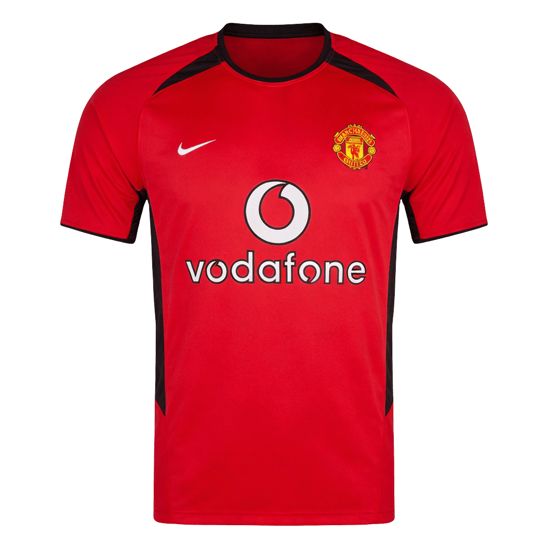 Retro 2002/04 Manchester United Primera Equipación