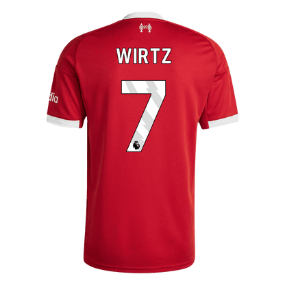 Camiseta WIRTZ #7 Liverpool 2025/26 Primera Equipación-Versión Hincha