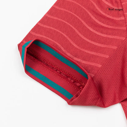 Camiseta Auténtica BERNARDO #10 Portugal 2026 Primera Equipación Copa del Mundo -Versión Jugador