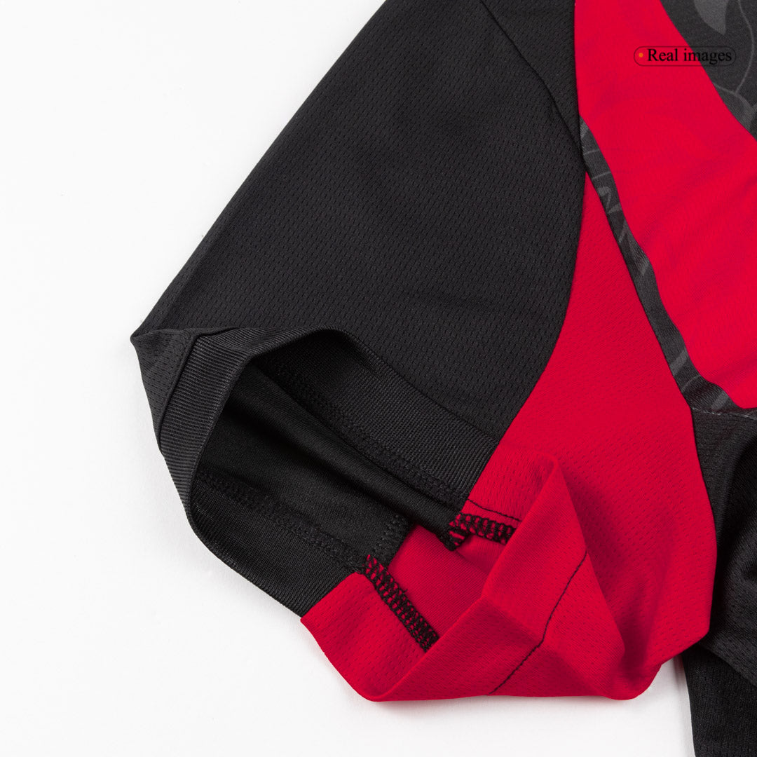 Calidad Premium Camiseta GIMENEZ #7 AC Milan 2025/26 Primera Equipación -Versión Hincha