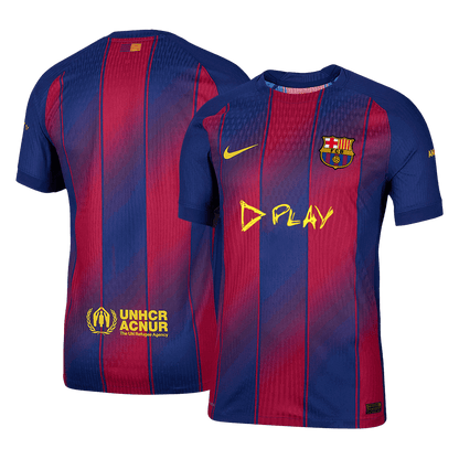 Camiseta Auténtica Barcelona 2025/26 Primera Equipación -Versión Jugador