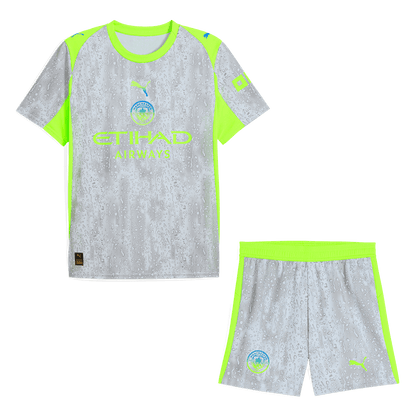 Conjunto Manchester City 
2025/26 Tercera Equipación