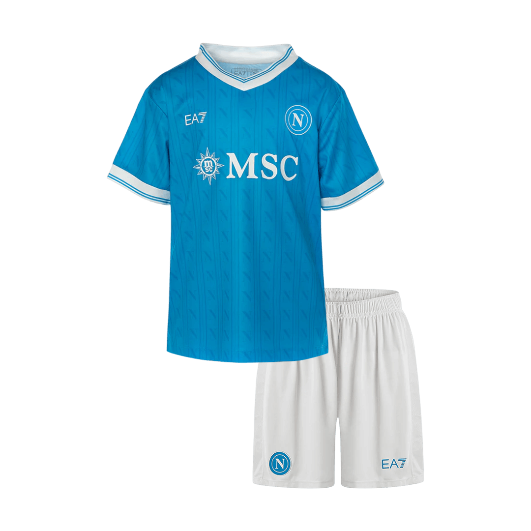 Conjunto Infantil Napoli 2025/26 Primera Equipación
